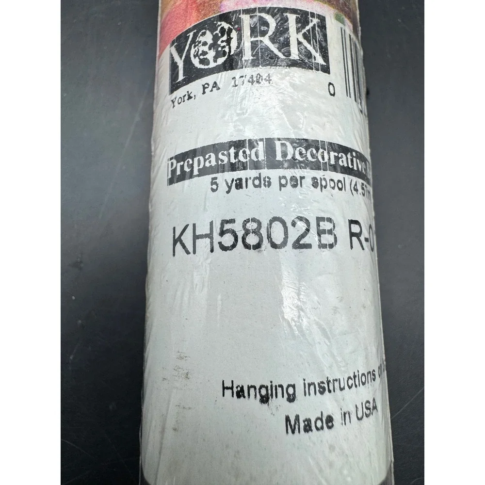 Vintage NOS York French Chef Pig Bistro Wallpaper Border 5 Yards Prepasted